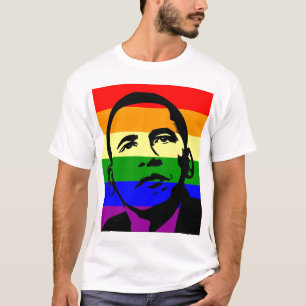 T-shirt "Appui de mariage homosexuel d'Obama "