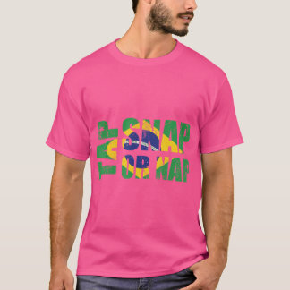 T-shirt Appuyez Sur Snap Ou Nap Brésilien Jiu-Jitsu Brésil