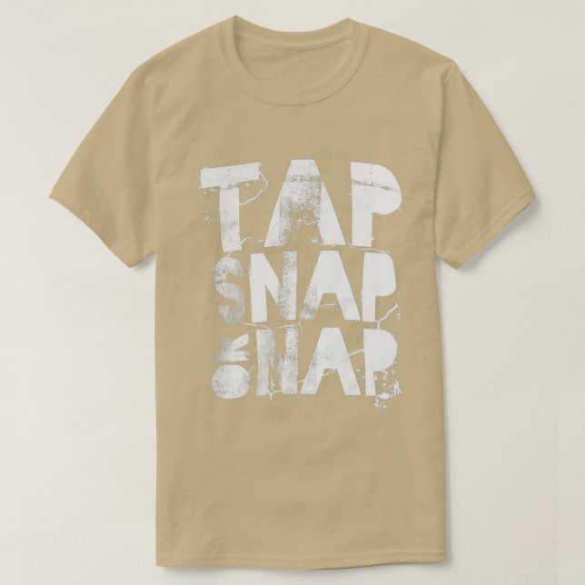 T-shirt Appuyez sur Snap ou Nap Brésilien Jiu Jitsu MIXED  (Design devant)