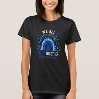 T-shirt Apraxia Sensibilisation Nous combattons tous ensem