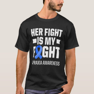 T-shirt Apraxia Sensibilisation Survivante Lutte Guerrier 