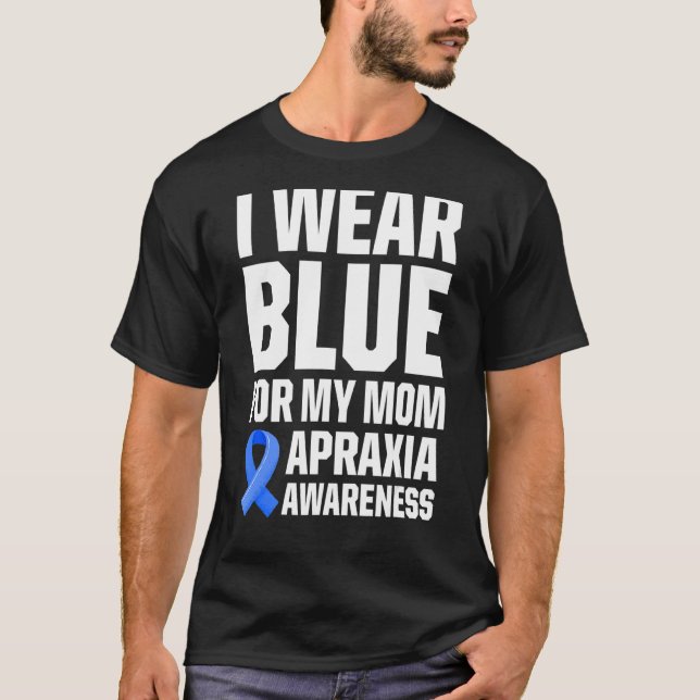 T-shirt Apraxia Sensibilisation Survivante Porter Guerrier (Devant)