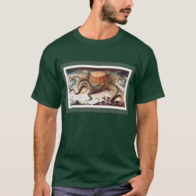 T-shirt Après ! - Huile standard représentée en tant que (Devant)