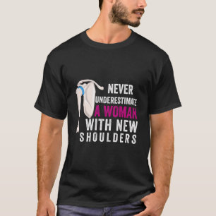 T-shirt Après la chirurgie de l'épaule récupération femmes