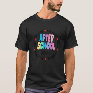 T-shirt Après La Semaine D'Appréciation De L'Équipe De L'É