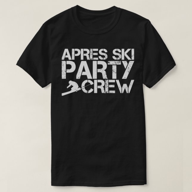 T-shirt Apres ski 1 (Design devant)