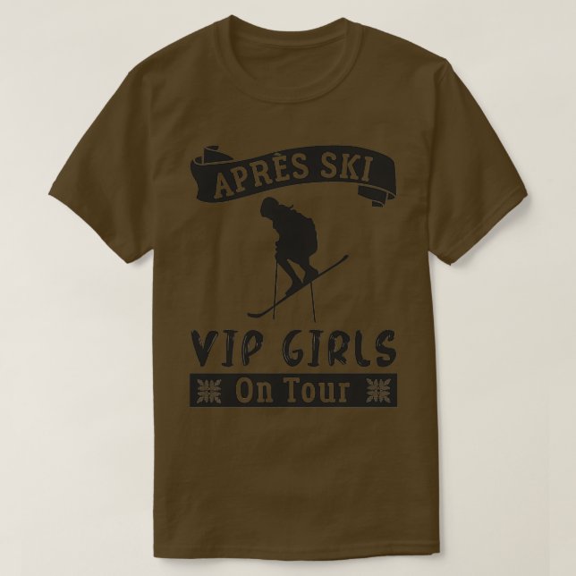 T-shirt Apres Ski VIP (Design devant)