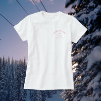 Après toute la journée Pink Bachelorette Ski Party