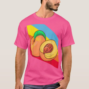 T-shirt Apricot Fruit Food Vegetarian Vegetarian