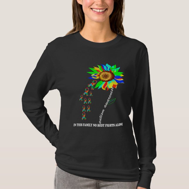 T-shirt april is autism awareness month  autism awareness (Devant)