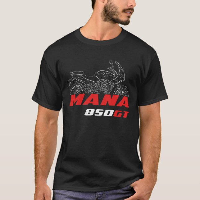T-shirt Aprilia Mana 850 GT 2009-2016 (Devant)