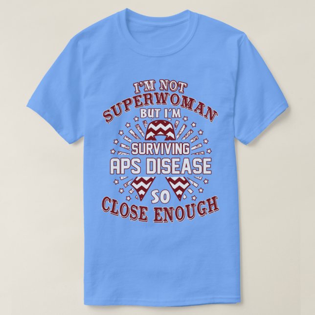 T-shirt APS Sensibilisation À La Maladie Je Ne Suis Pas Su (Design devant)
