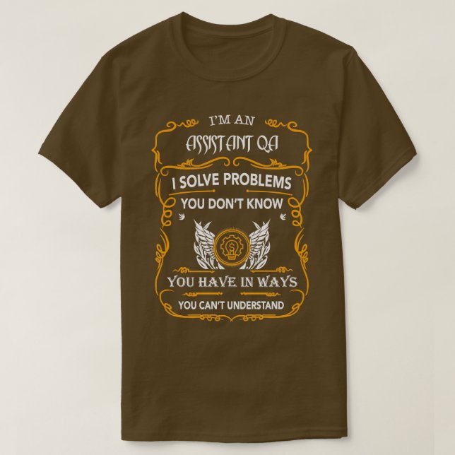T-SHIRT AQ ASSISTANTE (Design devant)