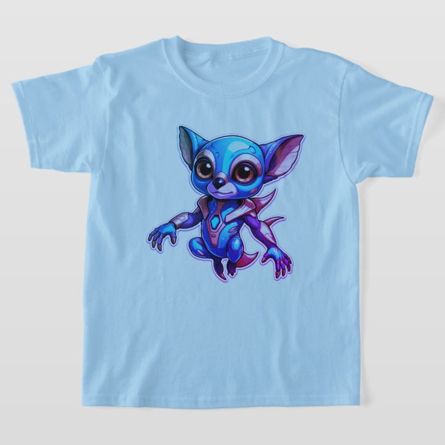 T-shirt Aqua Cute (Poser)