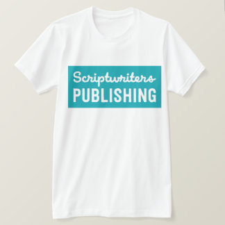 T-shirt Aqua de solide de scénaristes