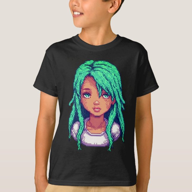T-shirt Aqua Serenity (Devant)