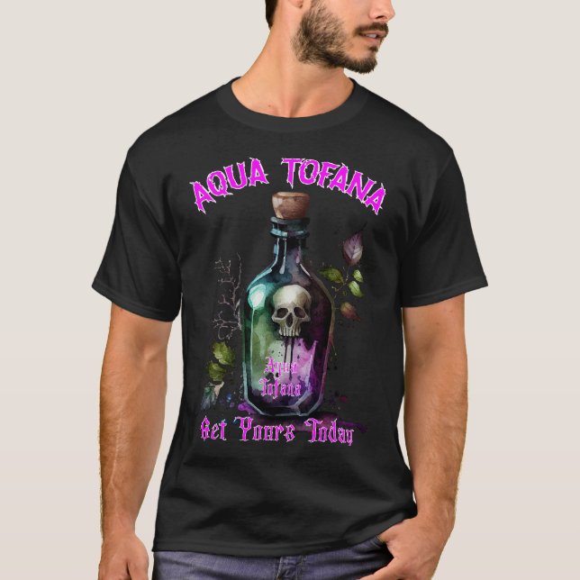 T-shirt Aqua Tofana Elixir enchantée (Devant)