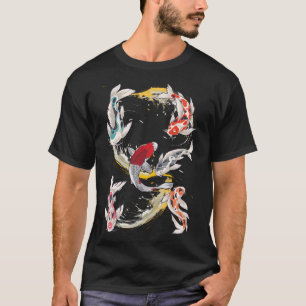 T-shirt Aquaculture japonaise Poissons de Koi