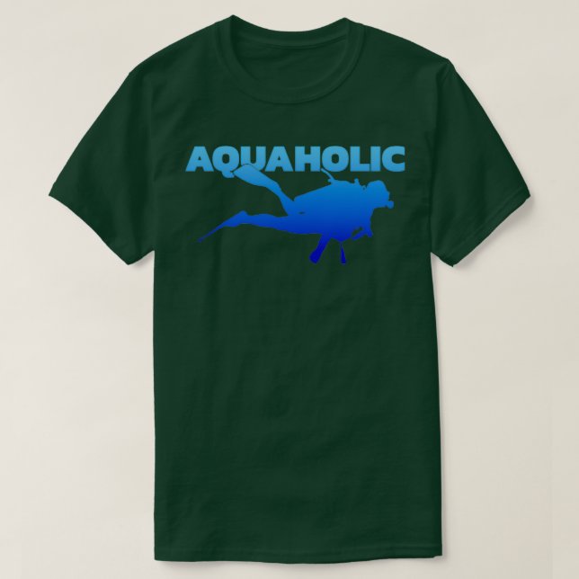 T-shirt Aquaholic (Design devant)