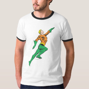 T-shirt Aquaman bondit
