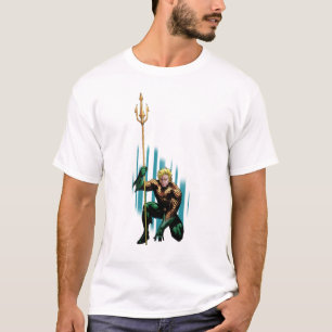 T-shirt Aquaman Crouching