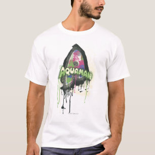 T-shirt Aquaman - Lettre d'innocence tordue