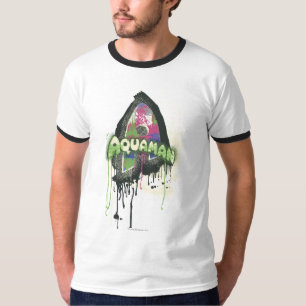 T-shirt Aquaman - Lettre d'innocence tordue