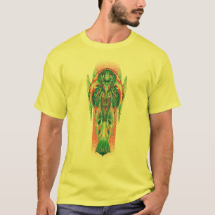 T-shirt Aquaman   Queen Fisherman Art Nouveau Panel