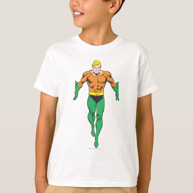 T-shirt Aquaman tourne (Devant)