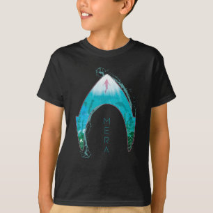 T-shirt Aquaman Voir par Mera Symbole Ocean Graphic