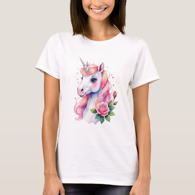 T-shirt Aquarelle  (Devant)