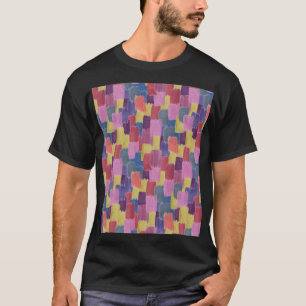 T-shirt Aquarelle Abstraite : arrière - plan de splash san