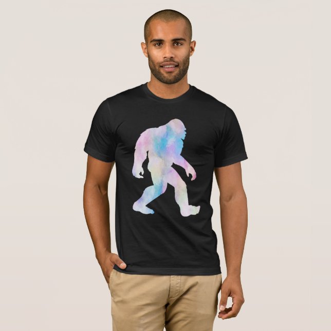T-shirt Aquarelle Bigfoot (Devant entier)