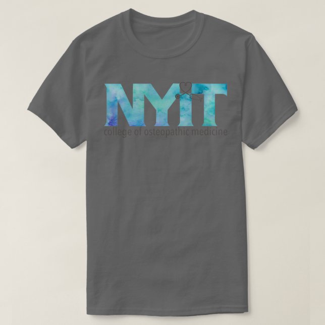 T-shirt Aquarelle bleue NYITCOM (Design devant)