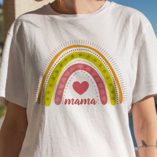 T-shirt Aquarelle Boho Texte Personnalisé