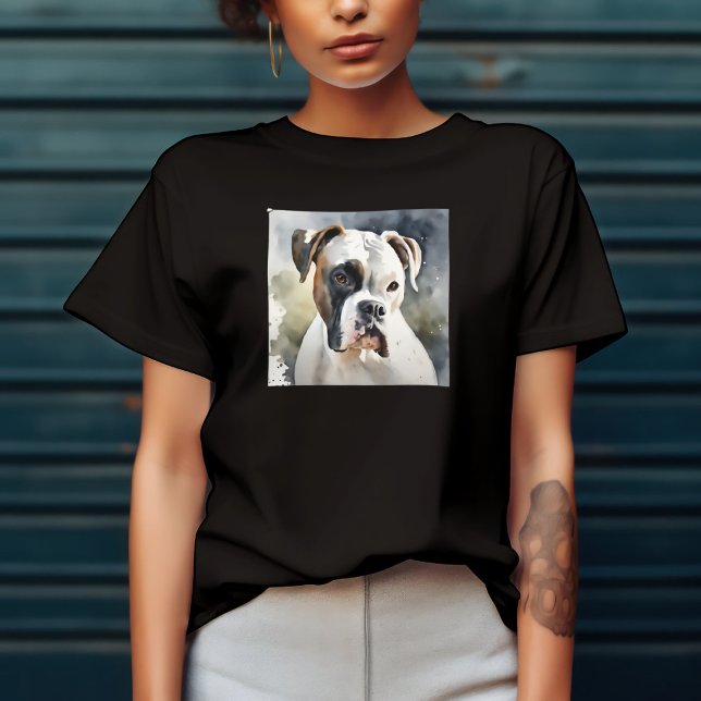 T-shirt Aquarelle Chien (Créateur téléchargé)