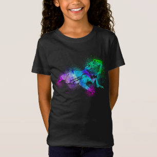 T-Shirt Aquarelle de dragon à oreilles