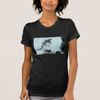 T-shirt Aquarelle de requin