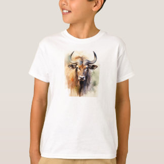 T-shirt Aquarelle de Wildebeest