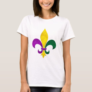 T-shirt aquarelle fleur de lis