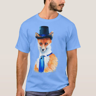 T-shirt Aquarelle Fox