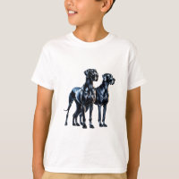 Aquarelle Great Danes