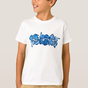 T-shirt Aquarelle Hibiscus Girls Tee