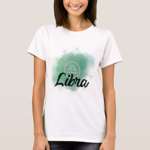 T-shirt Aquarelle Libra