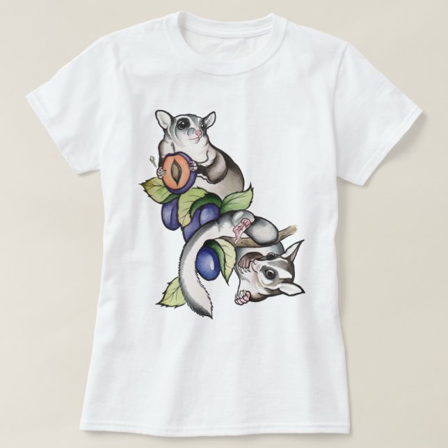 T-shirt Aquarelle Phalangeridae (Design devant)