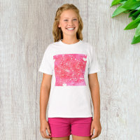 Aquarelle romantique Coeurs et flèches roses Motif