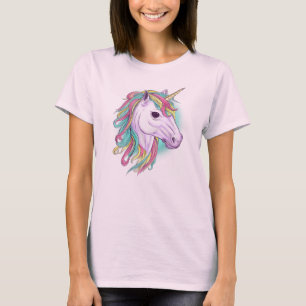 T-shirt Aquarelle Unicorne