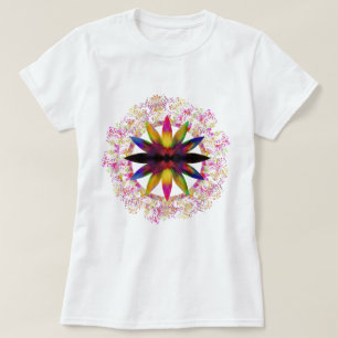 T-shirt Aquarelle Yoga Lotus Méditation Holistique