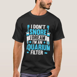 T-shirt Aquariophile Aquariophilie Aquarium Passionné Aqua