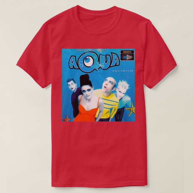 T-shirt Aquarium Cover Art (Design devant)